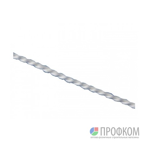 Шнур кручёный капроновый, 1,5 мм, L 100 м (катушка), 45 кгс Россия// Сибртех