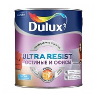 Краска Dulux Ultra Resist Гостиные и Офисы мат BC 2,25л