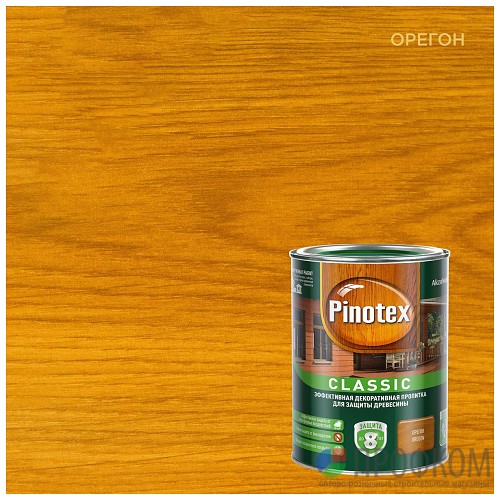 PINOTEX Classic пропитка (орегон) 1л